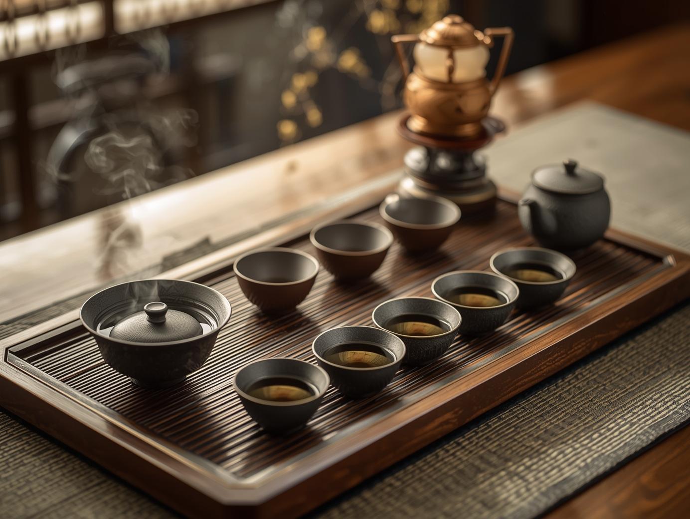 Nghệ thuật pha trà Long Vân Quý