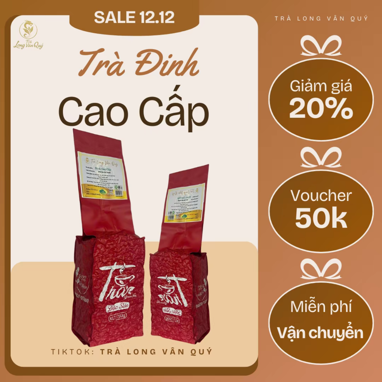 TRÀ ĐINH CAO CẤP THÁI NGUYÊN - TRÀ LONG VÂN QUÝ